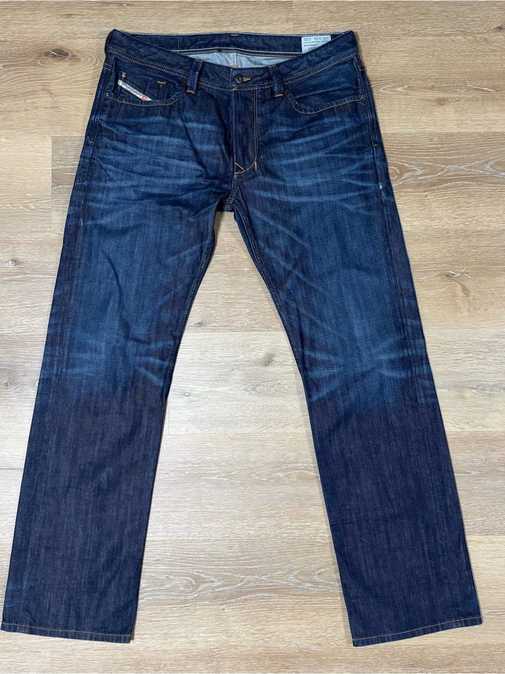 Diesel Men's Jeans Karlee Regular Straight Wash 0806W 34x32